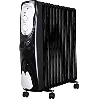 Aigostar Protector 33JHG - Radiador de aceite portátil- 13 elementos- 2800 Watios de potencia. Calor seguro con sistema…